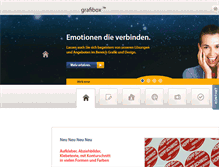 Tablet Screenshot of grafibox.ch
